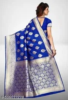 Banarasi Silk Zari Woven Saree for Women 