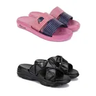 Combo of Sliders for Women (Multicolor, 5) (Set of 2)