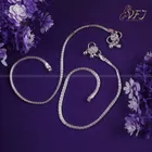 Brass Silver Plated Anklet for Women (Silver, Set of 1)