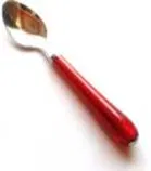 Stainless Steel Spoons with Plastic Handle 