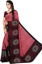 Georgette Printed Saree for Women 