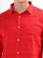 100% Cotton Full Sleeves Solid Shirt for Men 