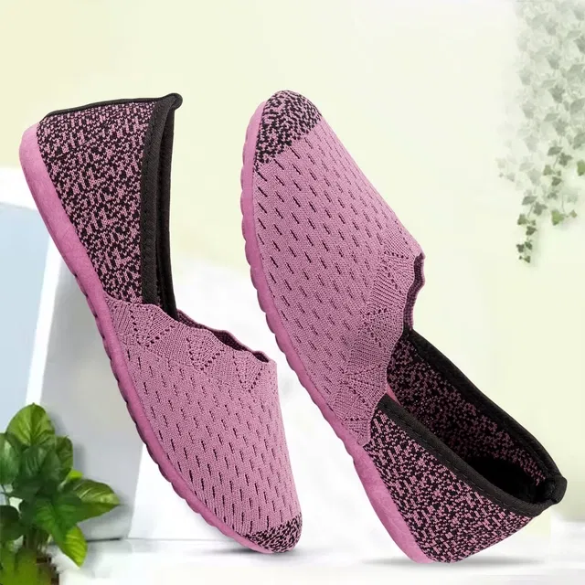 Solid Canvas Bellies for Women (Purple, 6)