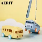 Plastic Bus Shape Sipper Bottle for Kids, Multicolor 