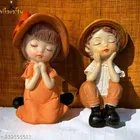 Terracotta Romantic Couple Decorative Showpiece 