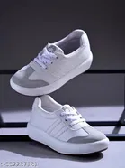 Shoetopia Girls Sneakers White 