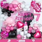 Princess Theme 7th Happy Birthday Decoration,Multicolour,Set Of 1