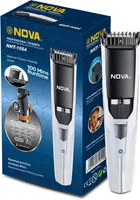 NOVA NHT 1054 Trimmer 100 min Runtime 40 Length Settings  (White, Black)