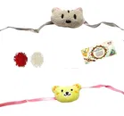 Fabric Rakhi, Pack of 2 