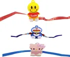 Plastic PVC Cartoon Rakhi 
