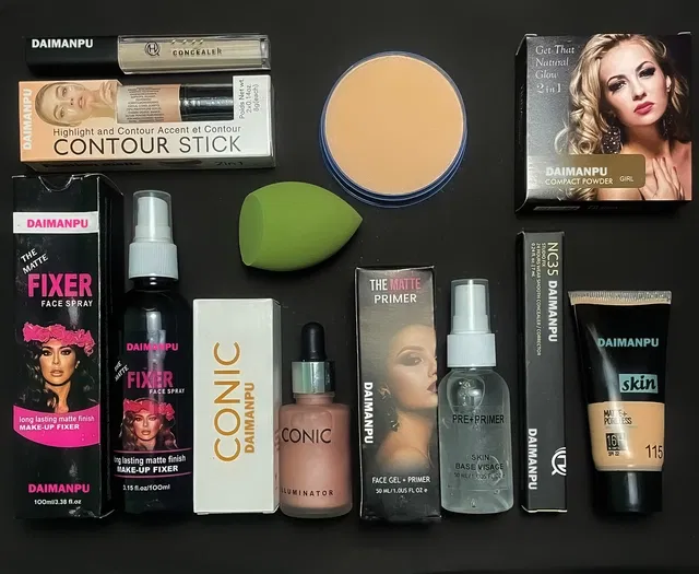 Combo of Face Makeup (Set of 8)