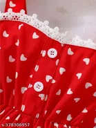 Cotton Frock with Sling Bag for Girls 