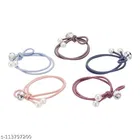 Rubber Bands & Scrunchies for Women, Pack of 5 