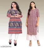Crepe Kurtis for Women 