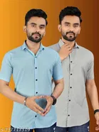 Casual Shirts for Men, Pack of 2 