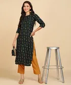 Crepe Kurta Set for Women 
