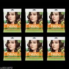 Nisha Cream Hair Color (Dark Brown, 40 g) (Pack of 6)