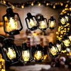 16 LEDs 3 m Yellow Steady Lantern Rice Lights (Pack of 1)
