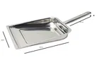 Realistic Trendy Stainless Steel Dustpan