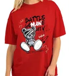 Round Neck Printed T-Shirt for Women 