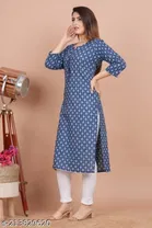 Cotton Printed Kurti for Women 