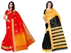 Khadi Silk Printed Saree for Women 