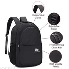Polyester Backpack for Men & Women, Black