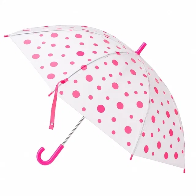 Dot Printed Umbrella 21 Inch [Multicolor, J Handle]
