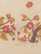 शारदा क्रिएशन खादी प्रिंटेड साड़ी 