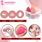 Majestique Mushy Professional Makeup Blender Beauty Sponge Egg Case 