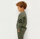 Cotton Blend Printed Sweatshirt for Kids 