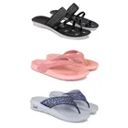 Combo of Flats with Slippers for Women 