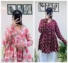 Floral Printed Kurti for Women, Pack of 2 