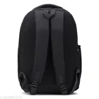 Polyester Backpack for Men & Women, Black