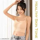 Cotton Bra for Women, Cream & Beige, Pack of 2 