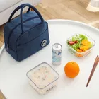 Insulated Tiffin & Lunch Bag, Pink & Blue Combo Set of 2