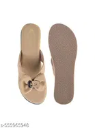 Shoetopia Solid Sandals Beige Size 7