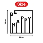 Wooden Self Adhesive Wall Sticker 