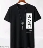 Round Neck Printed T-Shirt for Men 
