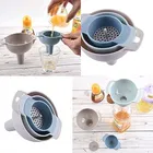 Kitchen Funnel With Detachable Strainer 
