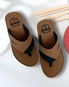 Flipflops for Men (Brown, 6)