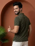 Printed Polo T-shirt for Men 