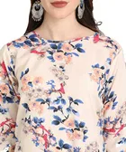 Women Crepe Printed Kurta 