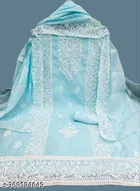 Embroidered Floral Patiala Suits for Women 