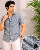 Self Design Casual Shirts for Men 