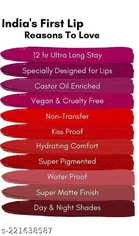 Matte Me Liquid Lipsticks 