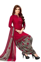 Yashika Unstitched Crepe Salwar Suit Material 