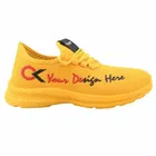 Birde Yellow Mesh Men Sports Shoes 