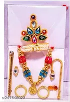Laddu Gopal Ji Mukut Set, Pack of 2 