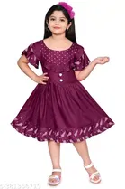 Rayon Frock for Girls 
